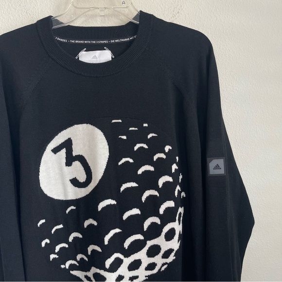 Adidas Adicross 3 Golf Ball Merino Wool / Polyester Sweater